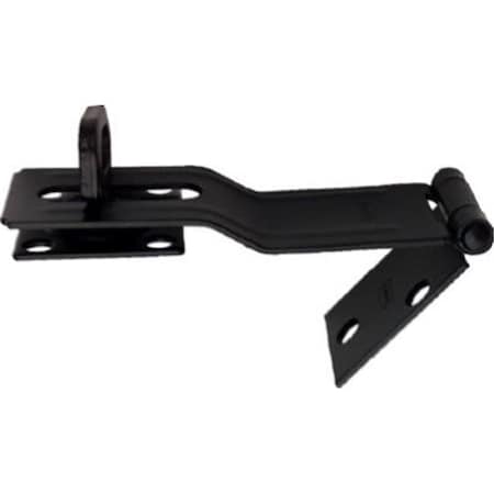 Eat-In N305-987 4.5 in. Black Swivel Staple Safety Hasp EA878777